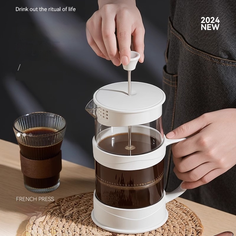Coffee Equipment For Camping - آلة صنع القهوة بالضغط اليدوي من