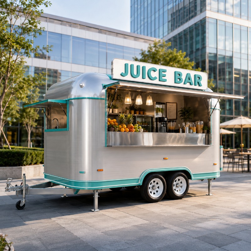 Coffee Van Equipment - شاحنة طعام متنقلة مع مطبخ للتموين