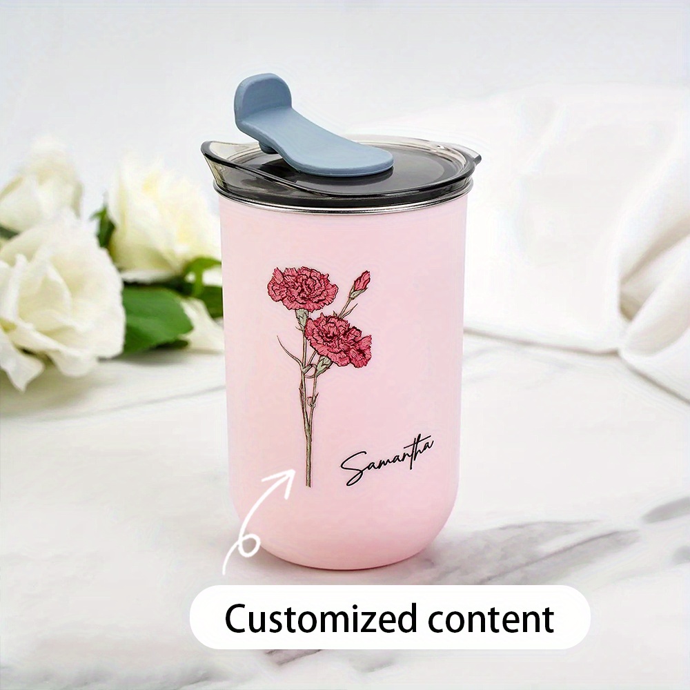 كوب قهوة مخصص مزين بزهرة الميل - مراجعة Coffee Equipment For Camping وسعره